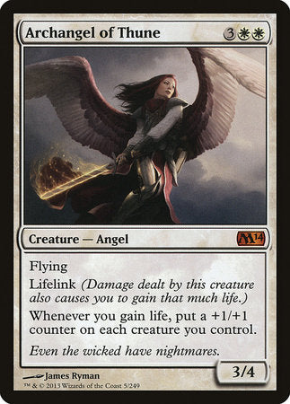 Archangel of Thune [Magic 2014] | Rook's Games and More