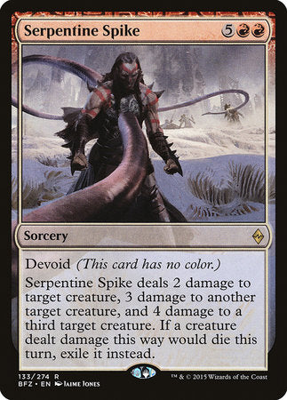 Serpentine Spike [Battle for Zendikar] | Rook's Games and More