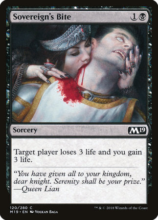 Sovereign's Bite [Core Set 2019] | Rook's Games and More