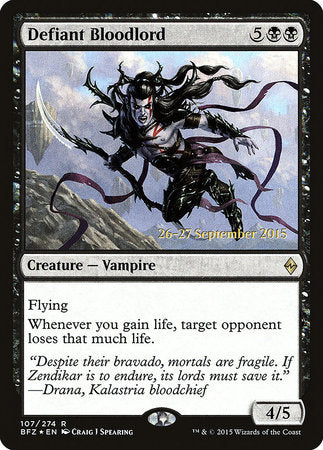 Defiant Bloodlord [Battle for Zendikar Promos] | Rook's Games and More