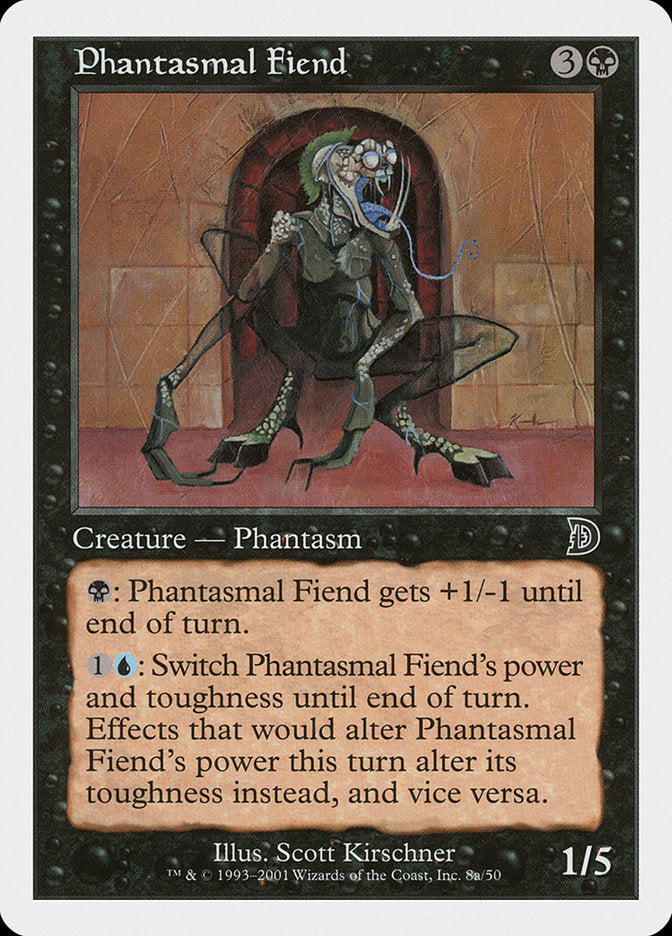 Phantasmal Fiend (Standing) [Deckmasters] | Rook's Games and More