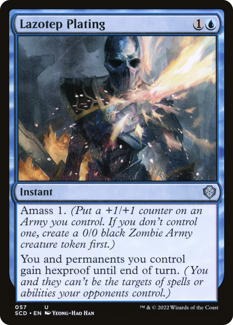 Lazotep Plating [Starter Commander Decks] | Rook's Games and More