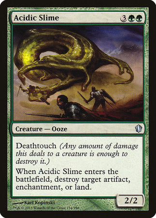 Acidic Slime [Commander 2013] | Rook's Games and More