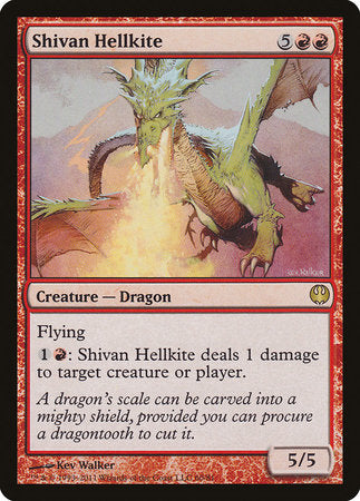 Shivan Hellkite [Duel Decks: Knights vs. Dragons] | Rook's Games and More