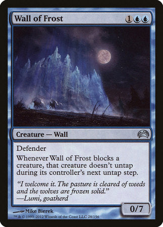 Wall of Frost [Planechase 2012] | Rook's Games and More