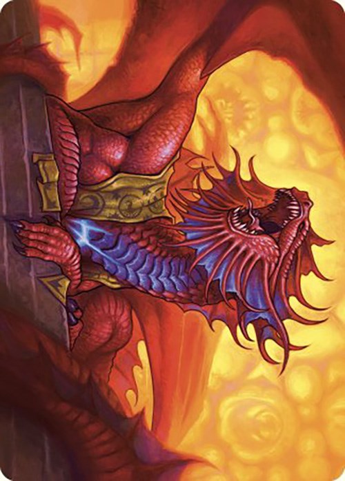 Niv-Mizzet, Guildpact Art Card (44/49) [Murders at Karlov Manor Art Series] | Rook's Games and More