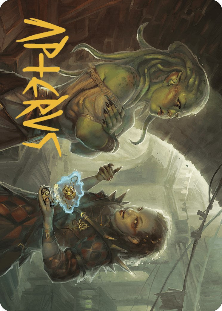 Extract a Confession Art Card (Gold-Stamped Signature) [Murders at Karlov Manor Art Series] | Rook's Games and More