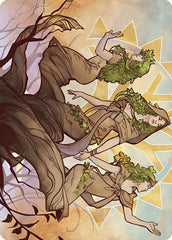 Trostani, Three Whispers Art Card [Murders at Karlov Manor Art Series]