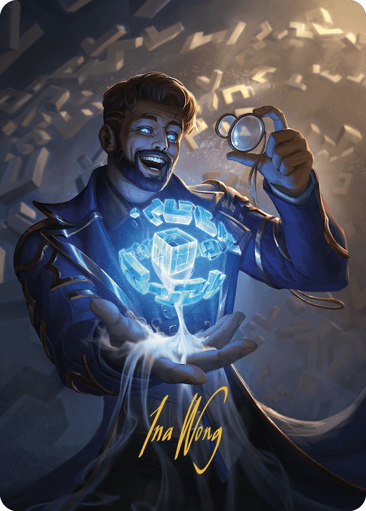 Deduce Art Card (Gold-Stamped Signature) [Murders at Karlov Manor Art Series] | Rook's Games and More
