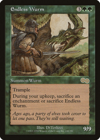 Endless Wurm [Urza's Saga] | Rook's Games and More