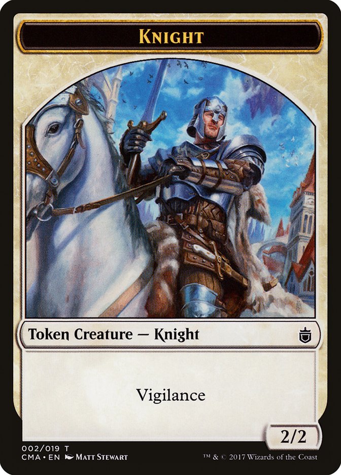 Knight [Commander Anthology Tokens] | Rook's Games and More