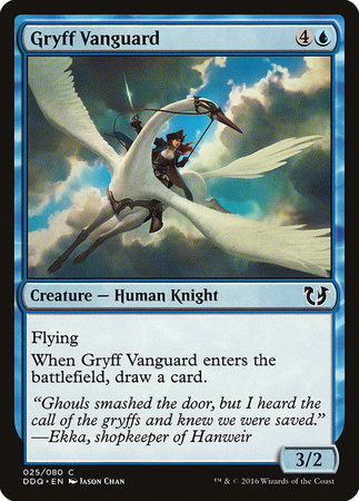 Gryff Vanguard [Duel Decks: Blessed vs. Cursed] | Rook's Games and More