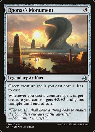 Rhonas's Monument [Amonkhet] | Rook's Games and More