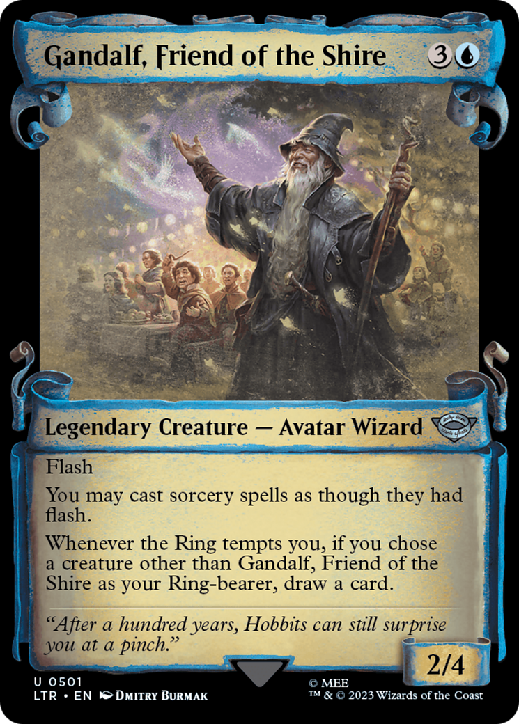 Gandalf, Friend of the Shire [The Lord of the Rings: Tales of Middle-Earth Showcase Scrolls] | Rook's Games and More