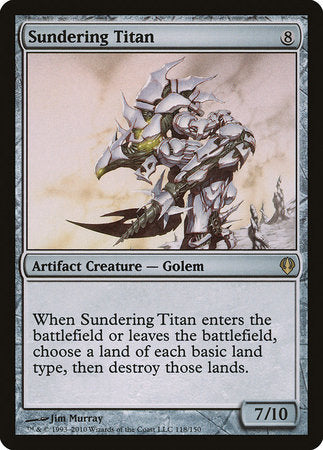 Sundering Titan [Archenemy] | Rook's Games and More