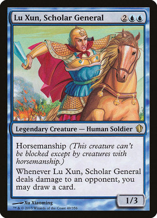 Lu Xun, Scholar General [Commander 2013] | Rook's Games and More