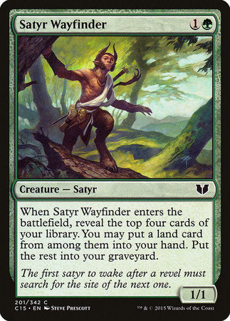 Satyr Wayfinder [Commander 2015] | Rook's Games and More