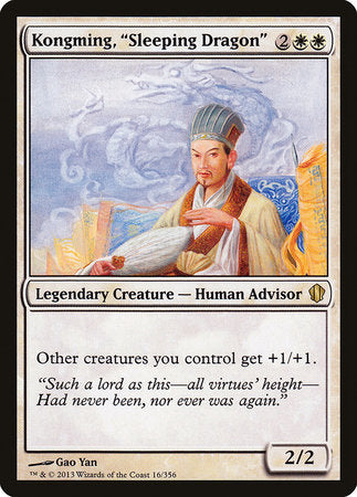 Kongming, "Sleeping Dragon" [Commander 2013] | Rook's Games and More