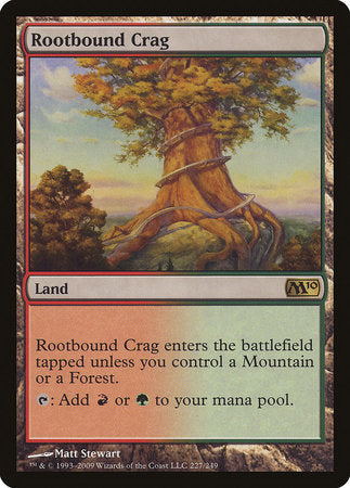 Rootbound Crag [Magic 2010] | Rook's Games and More