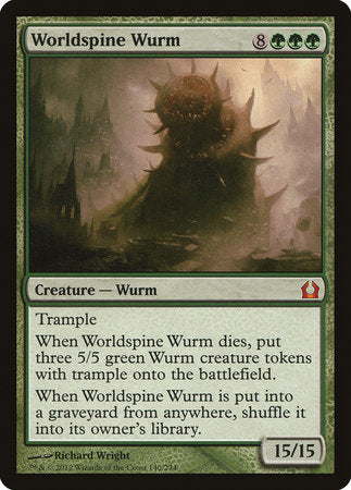Worldspine Wurm [Return to Ravnica] | Rook's Games and More
