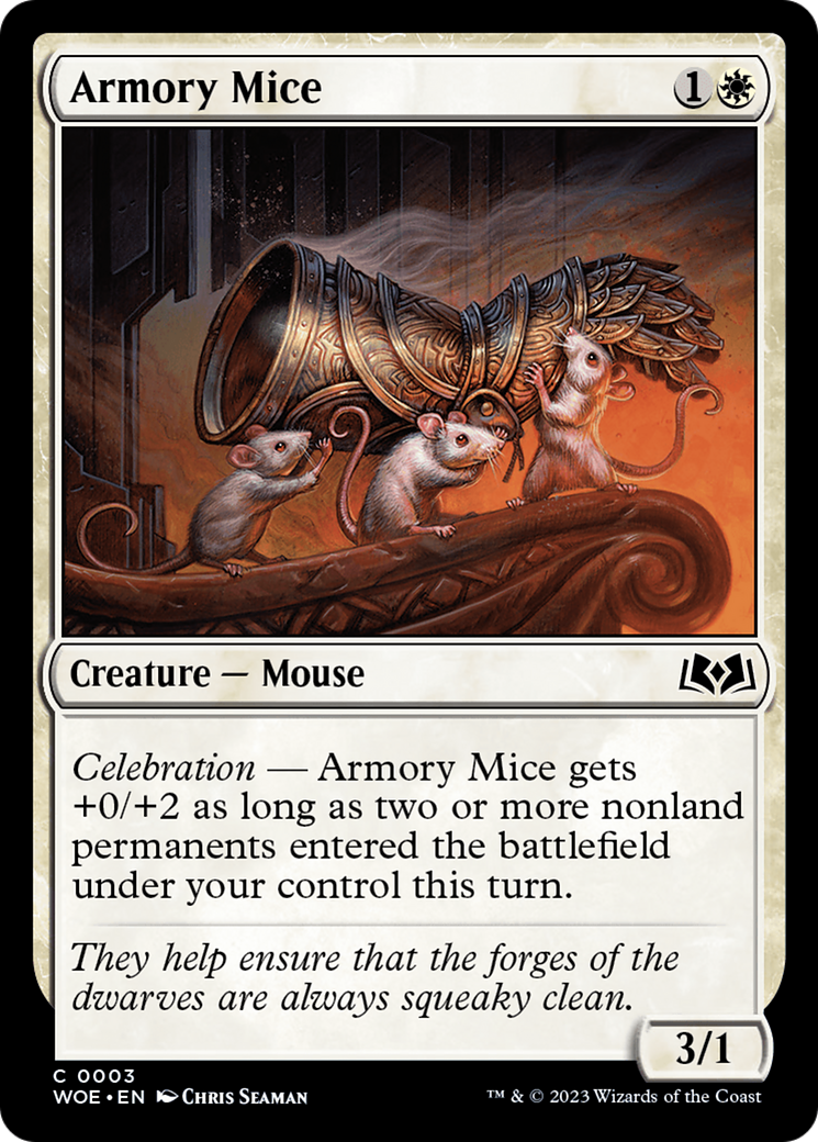 Armory Mice [Wilds of Eldraine] | Rook's Games and More
