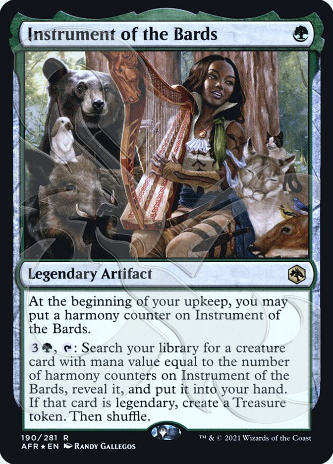 Instrument of the Bards (Ampersand Promo) [Dungeons & Dragons: Adventures in the Forgotten Realms Promos] | Rook's Games and More