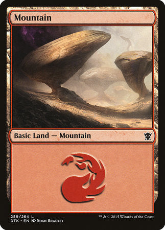 Mountain (259) [Dragons of Tarkir] | Rook's Games and More