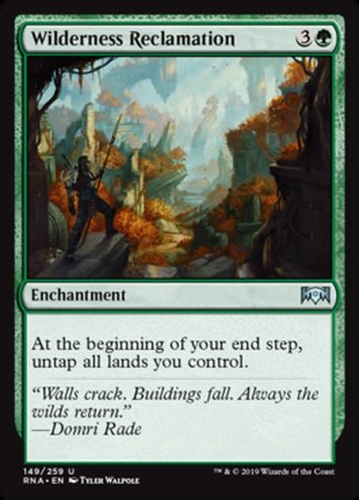 Wilderness Reclamation [Ravnica Allegiance] | Rook's Games and More