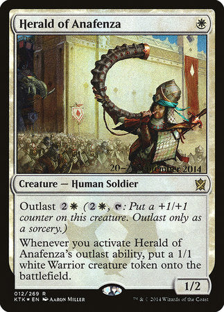 Herald of Anafenza [Khans of Tarkir Promos] | Rook's Games and More
