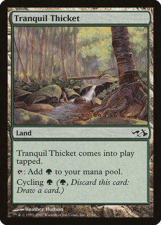 Tranquil Thicket [Duel Decks: Elves vs. Goblins] | Rook's Games and More