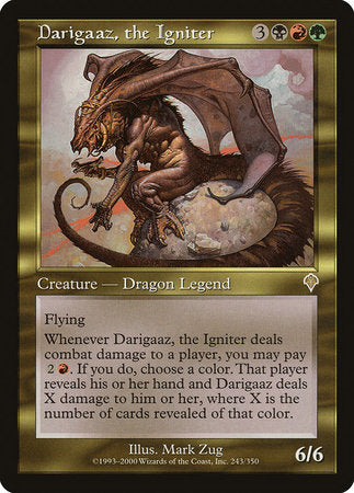 Darigaaz, the Igniter [Invasion] | Rook's Games and More