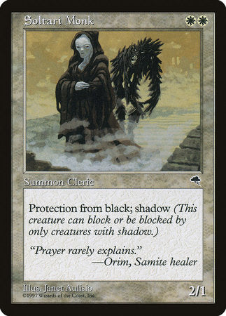 Soltari Monk [Tempest] | Rook's Games and More