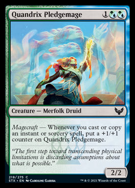 Quandrix Pledgemage [Strixhaven: School of Mages] | Rook's Games and More