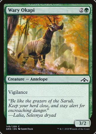 Wary Okapi [Guilds of Ravnica] | Rook's Games and More