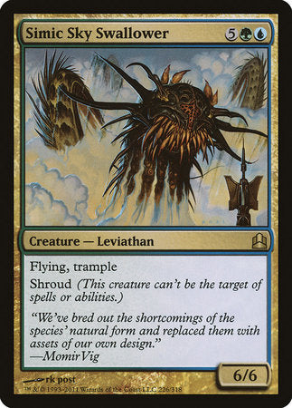Simic Sky Swallower [Commander 2011] | Rook's Games and More