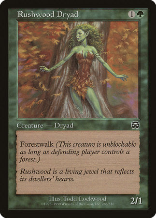 Rushwood Dryad [Mercadian Masques] | Rook's Games and More