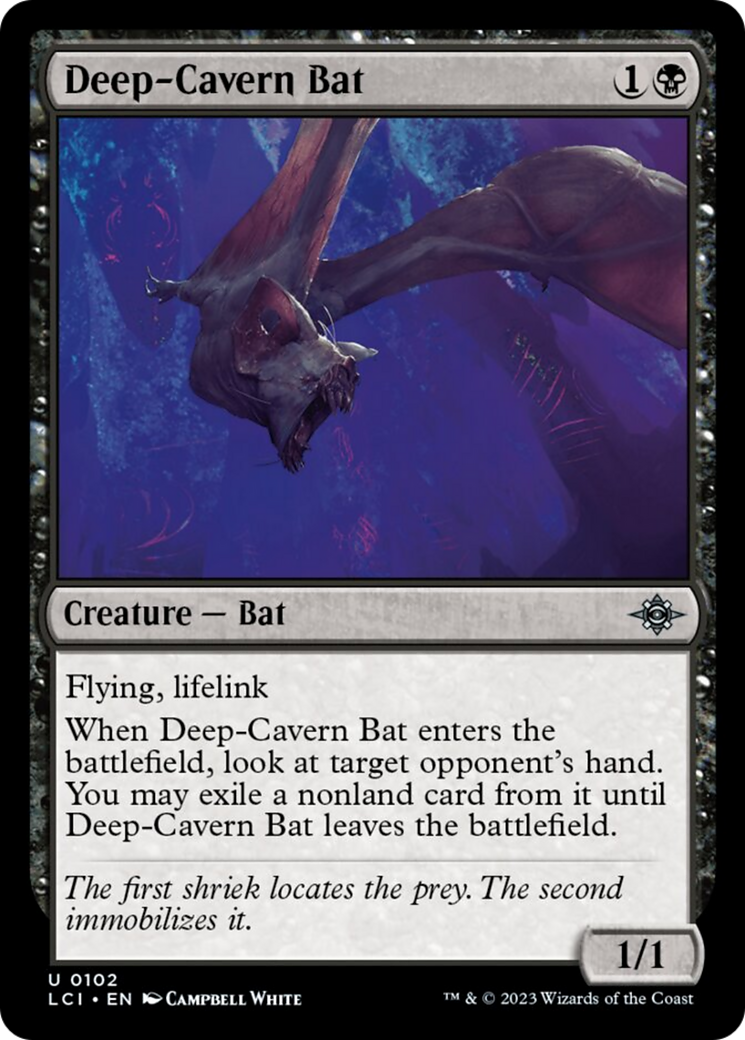 Deep-Cavern Bat [The Lost Caverns of Ixalan] | Rook's Games and More