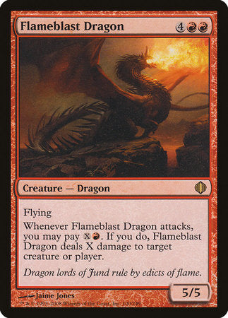 Flameblast Dragon [Shards of Alara] | Rook's Games and More