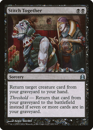 Stitch Together [Commander 2011] | Rook's Games and More