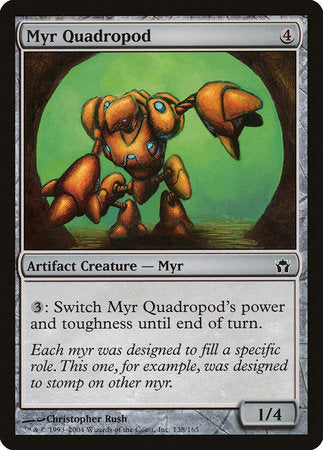 Myr Quadropod [Fifth Dawn] | Rook's Games and More