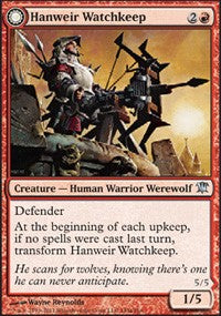 Hanweir Watchkeep [Innistrad] | Rook's Games and More