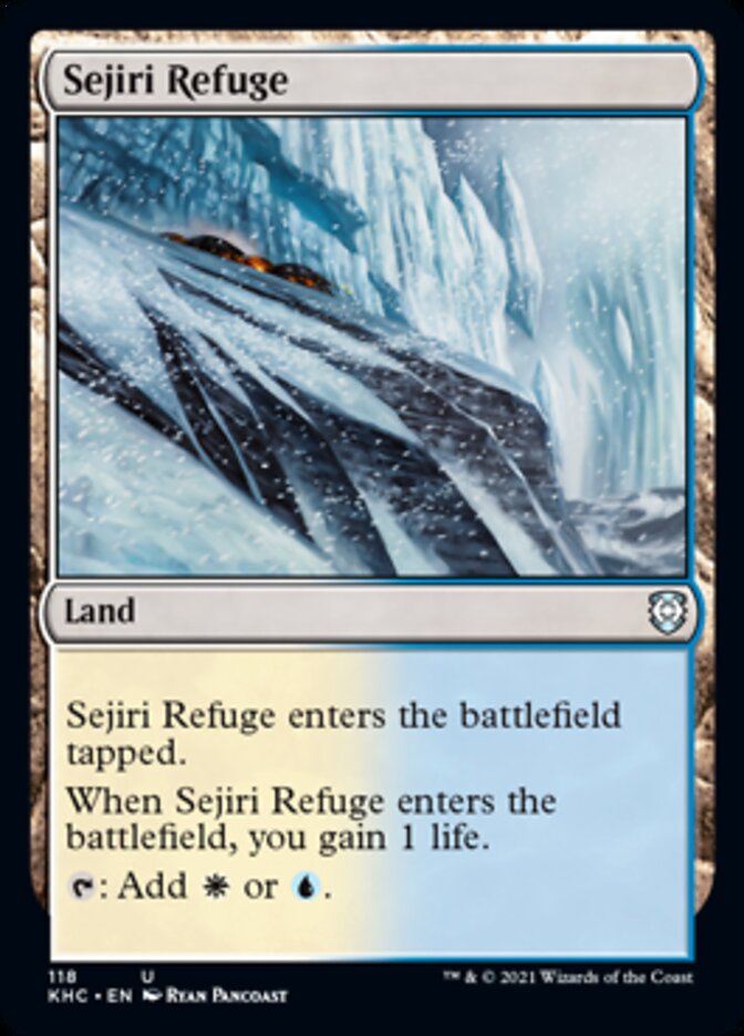 Sejiri Refuge [Kaldheim Commander] | Rook's Games and More