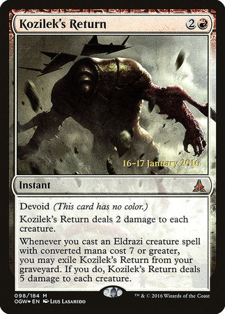 Kozilek's Return [Oath of the Gatewatch Promos] | Rook's Games and More