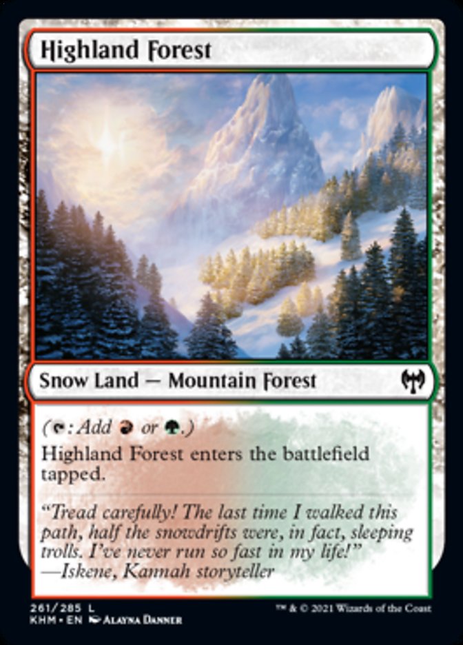 Highland Forest [Kaldheim] | Rook's Games and More