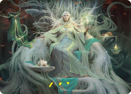 Galadriel, Gift-Giver Art Card [The Lord of the Rings: Tales of Middle-earth Art Series] | Rook's Games and More