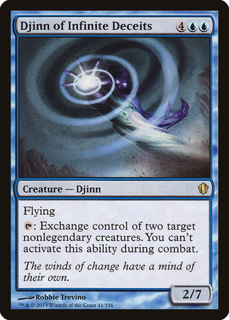 Djinn of Infinite Deceits [Commander 2013] | Rook's Games and More
