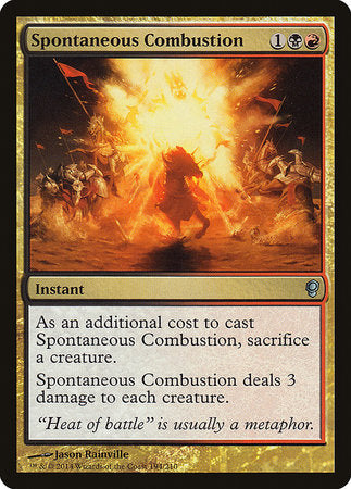 Spontaneous Combustion [Conspiracy] | Rook's Games and More