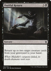 Dutiful Return [Battle for Zendikar]