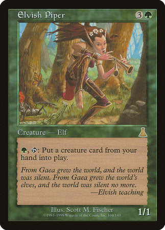 Elvish Piper [Urza's Destiny] | Rook's Games and More