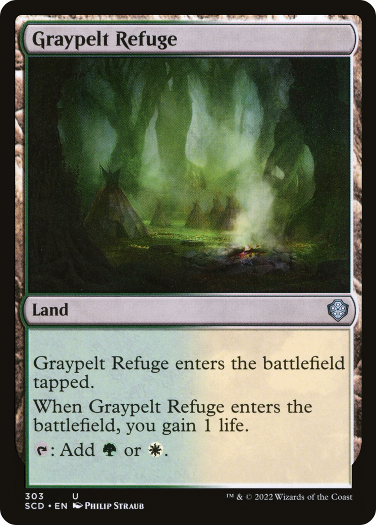 Graypelt Refuge [Starter Commander Decks] | Rook's Games and More